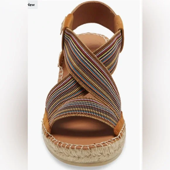 Toni Pons Tina Espadrille Wedge Sandal In Tan Suede - Picture 2 of 13